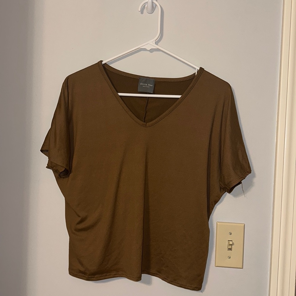 Brown Shirt from TJ Maxx